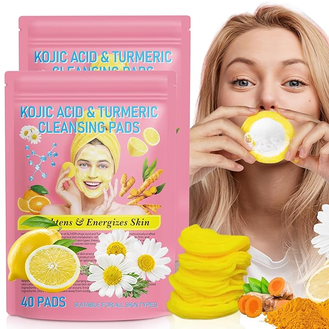MedikalGlow - Kojic Acid and Turmeric Cleansing Pads