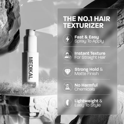 Medikal - Hair Texturizing Powder – Instant Volume and Texture